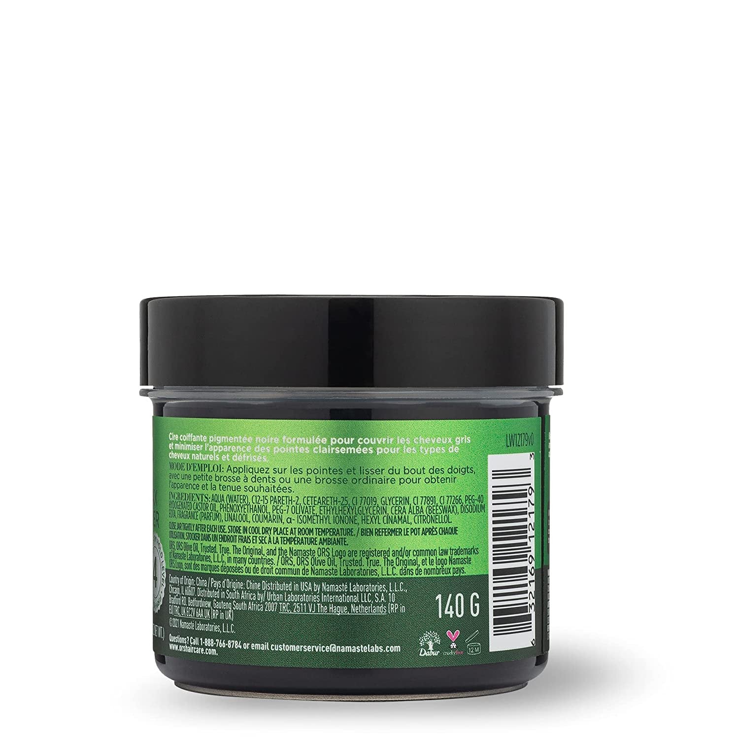 ORS Olive Oil Cover & Hold Black Wax Thin Edge Filler