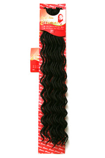 Wavy Faux Locs Crochet Braid 18"