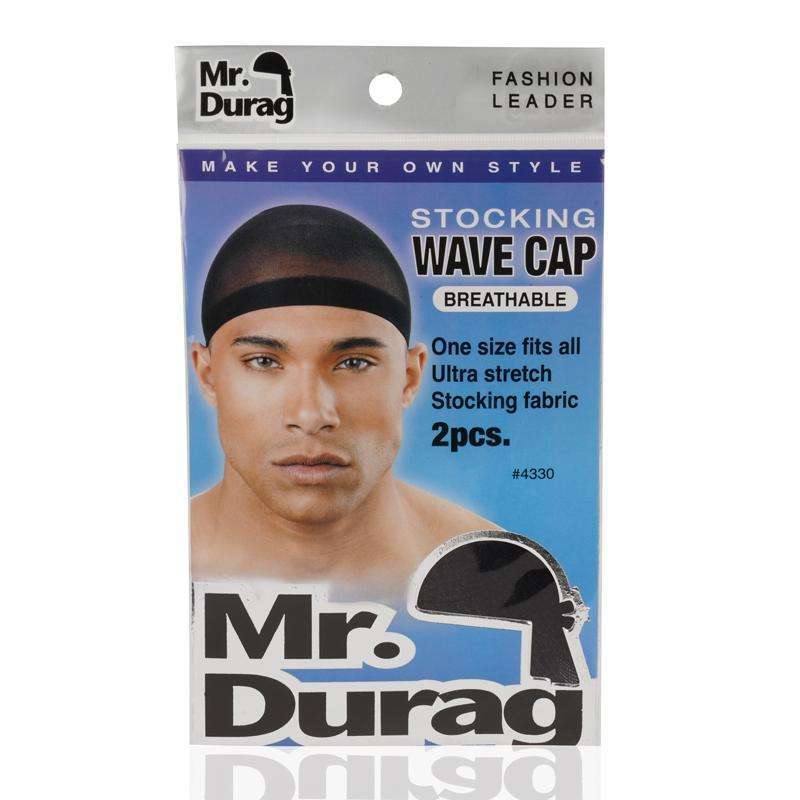 Mr. Durag Stocking Wave Cap Black #4330