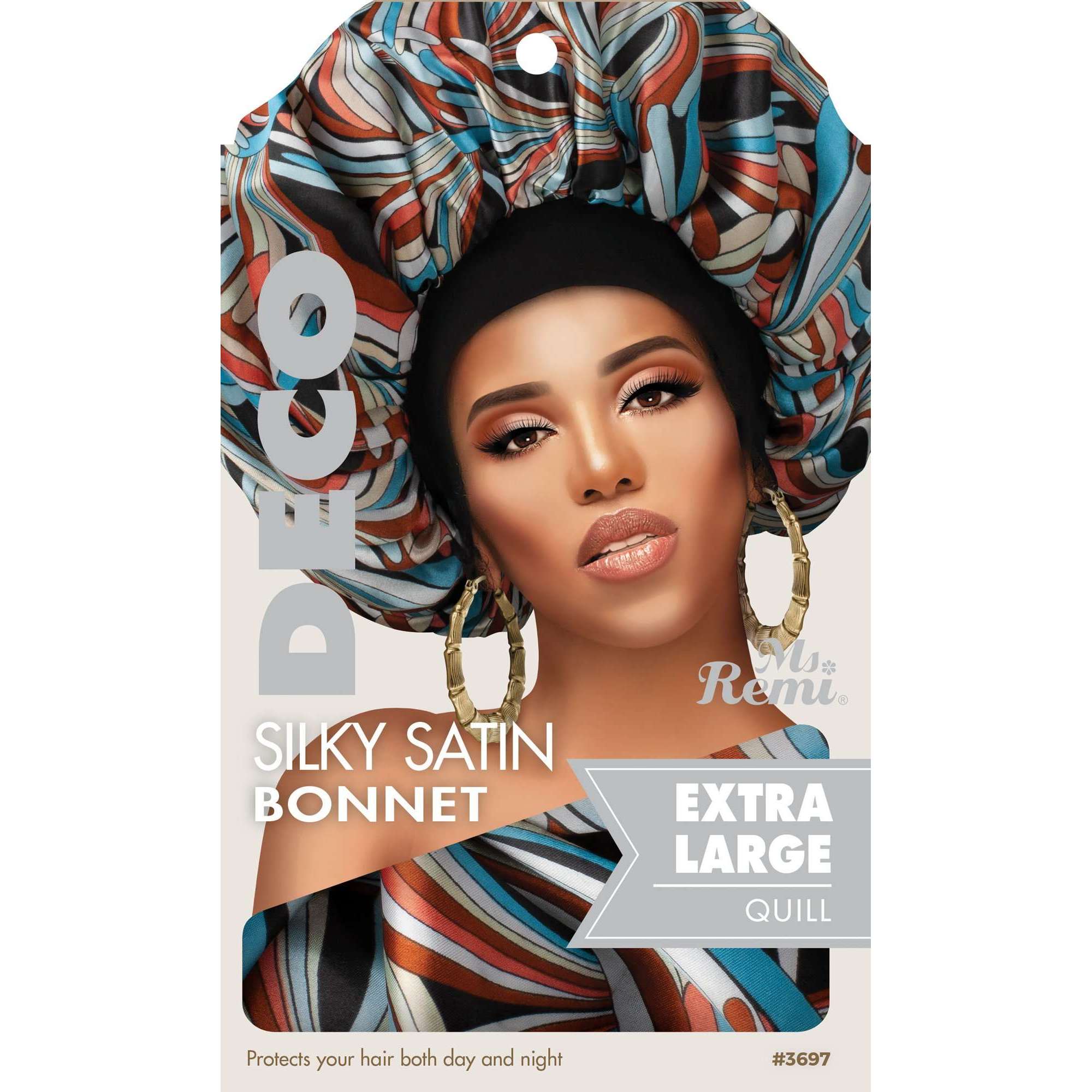 Ms. Remi Silky Satin Deco Bonnet Extra Large #3697
