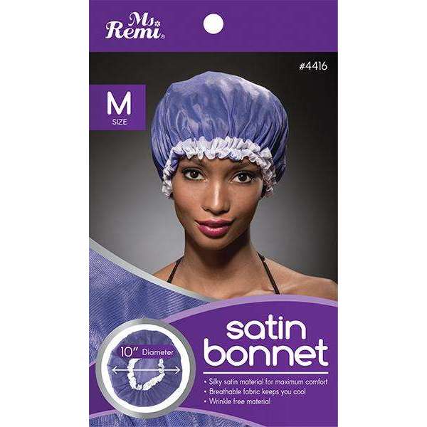 Ms. Remi Medium Satin Bonnet - Assorted #4416