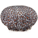 Ms. Remi Double Lined Sleeping Cap Extra Large Leopard Pattern #4411