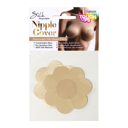 Touch Ups Silk Nipple Cover - Flower