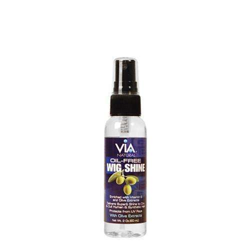 Via Natural Oil Free Wig Shine - 2oz - Deluxe Beauty Supply
