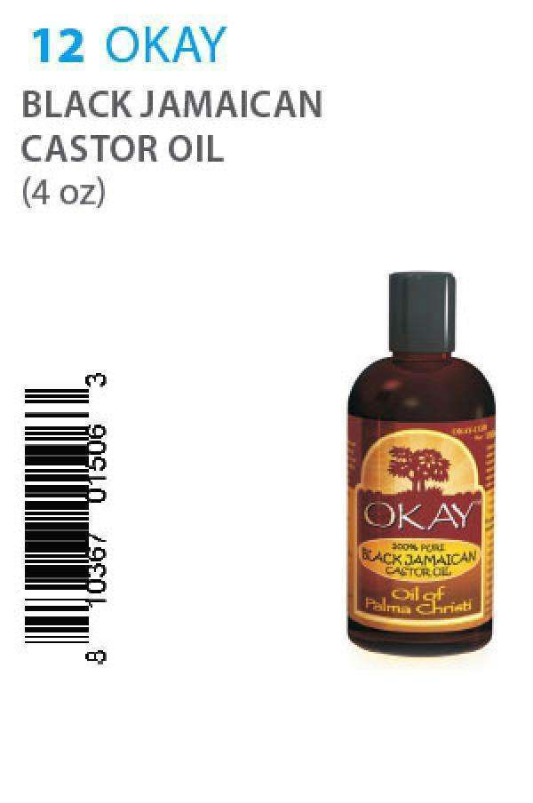 Okay Black Jamaican Castor Oil - Deluxe Beauty Supply