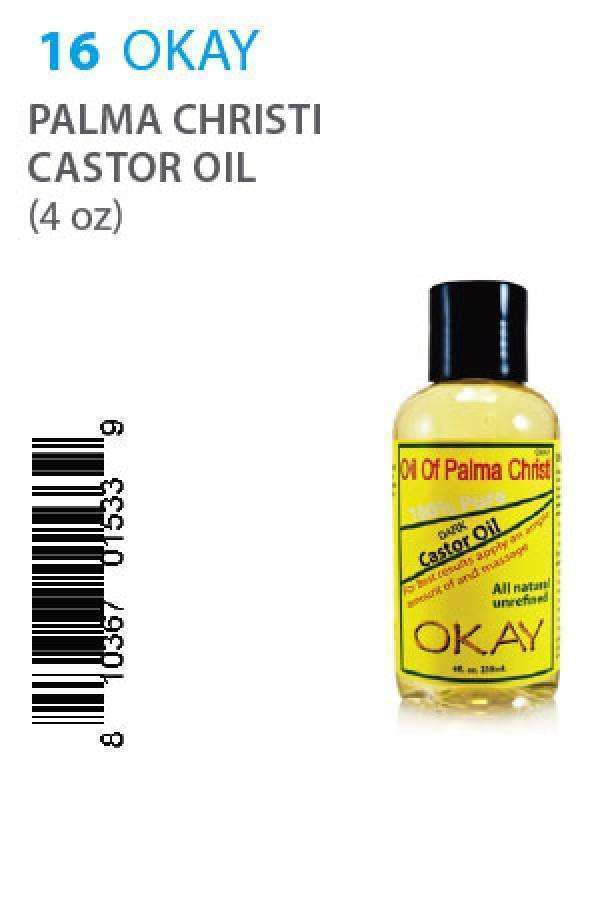 Okay Palma Christi Castor Oil - Deluxe Beauty Supply