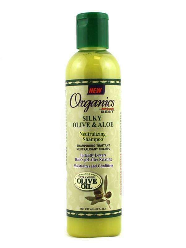 Africa's Best Organics Silky Olive & Aloe Neutralizing Shampoo - Deluxe Beauty Supply