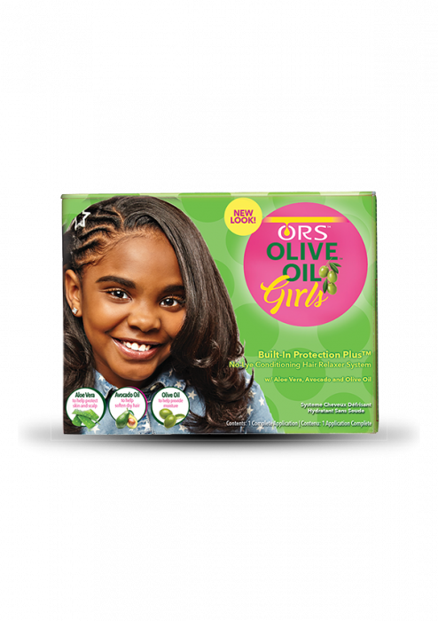 ORS Olive Oil Girls No Lye Relaxer Kit - Deluxe Beauty Supply