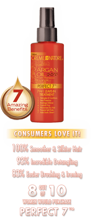 Creme Of Nature Argan Oil Perfect 7 - Deluxe Beauty Supply