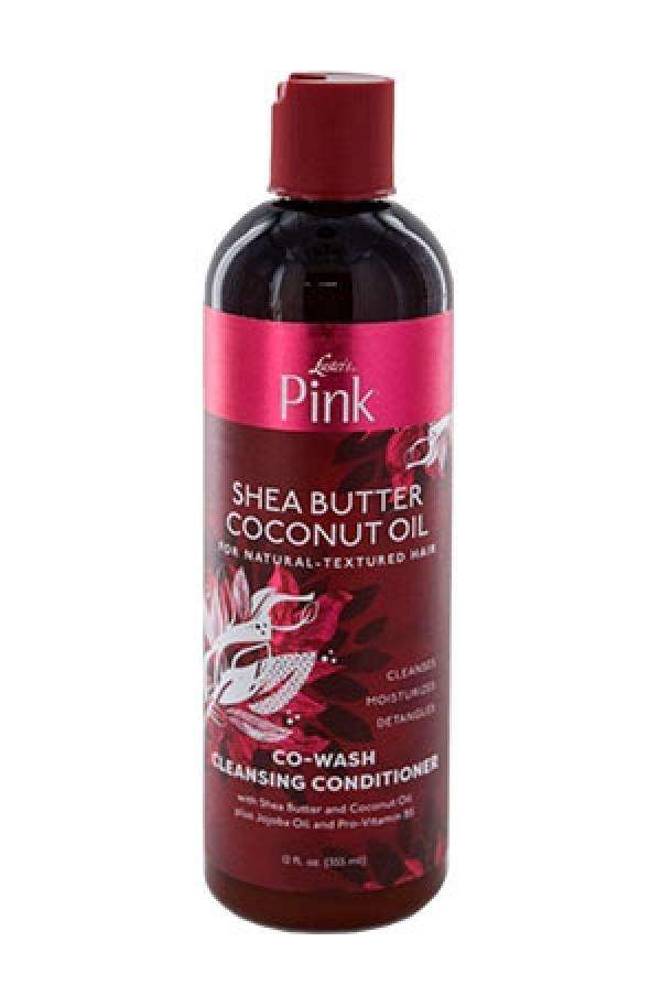 Pink Shea Butter Coconut Oil Co-Wash Cleansing Conditioner - Deluxe Beauty Supply