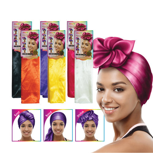 Touch Down Head Scarf - Hot Pink