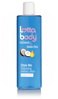 Lottabody Coconut & Shea Oils Style Me Texturizing Setting Lotion - Deluxe Beauty Supply