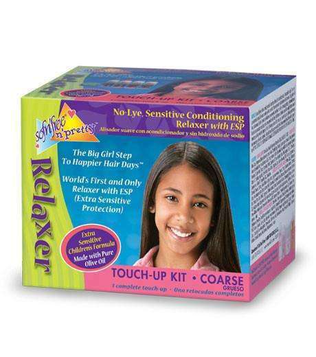 Sofn'free N' Pretty Touch-Up Relaxer Kit-Coarse - Deluxe Beauty Supply