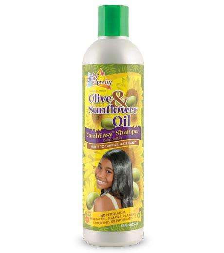 Sofn'free N' Pretty Olive & Sunflower Oil Comb Easy Shampoo - Deluxe Beauty Supply