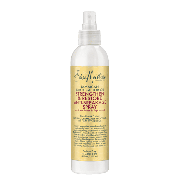 Shea Moisture Jamaican Black Castor Oil Strengthen & Restore Anti-Breakage Spray - Deluxe Beauty Supply