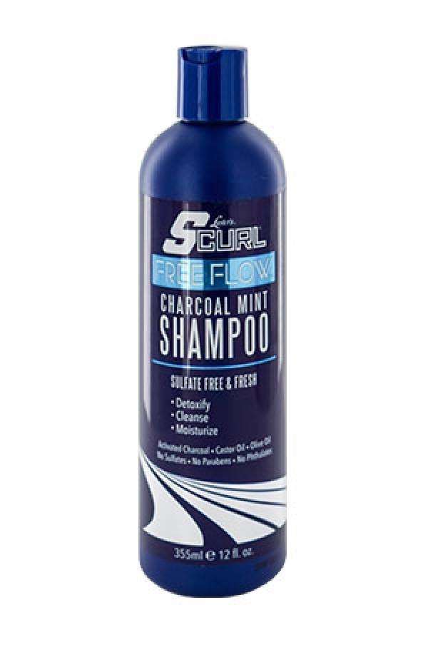 Luster's S-Curl Free Flow Charcoal Mint Shampoo - Deluxe Beauty Supply