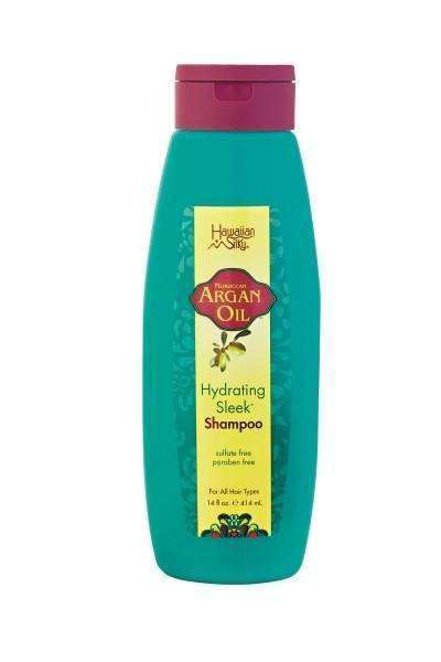 Hawaiian Silky Argan Oil Hydrating Sleek Shampoo - Deluxe Beauty Supply