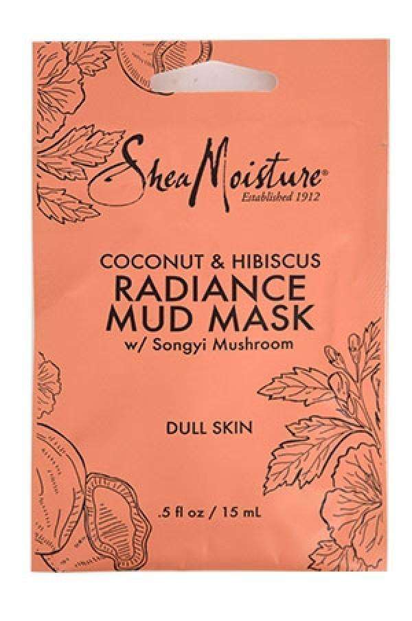 Shea Moisture Coconut & Hibiscus Radiance Mud Mask - Deluxe Beauty Supply