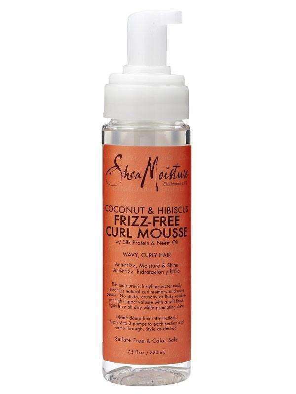 Shea Moisture Coconut & Hibiscus Frizz-Free Curl Mousse - Deluxe Beauty Supply