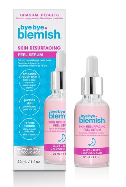 Bye Bye Blemish Skin Resurfacing Peel Serum (1oz) - Deluxe Beauty Supply