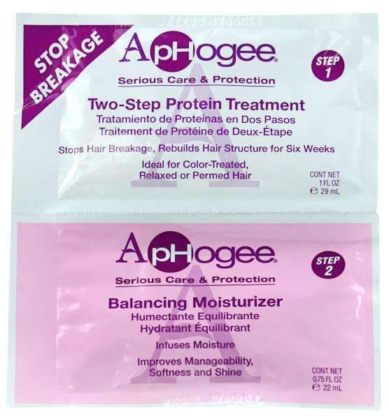 ApHogee Two-Step Protein Treatment & Balancing Moisturizer Packette