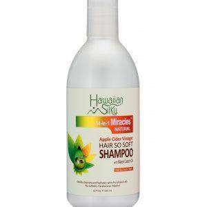 Hawaiian Silky 14 In 1 Miracles Natural Apple Cider Vinegar Hair So Soft Shampoo - Deluxe Beauty Supply