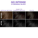 Dark & Lovely Go Intense Ultra Vibrant Hair Color - 21 Original Black