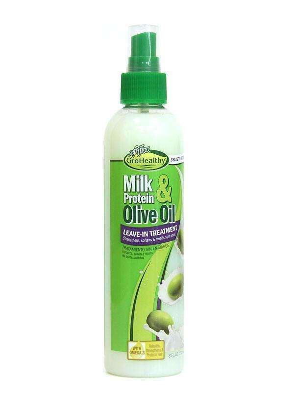 Sofn'free GroHealthy Milk Protein & Olive Oil Daily Leave-In Treatment - Deluxe Beauty Supply