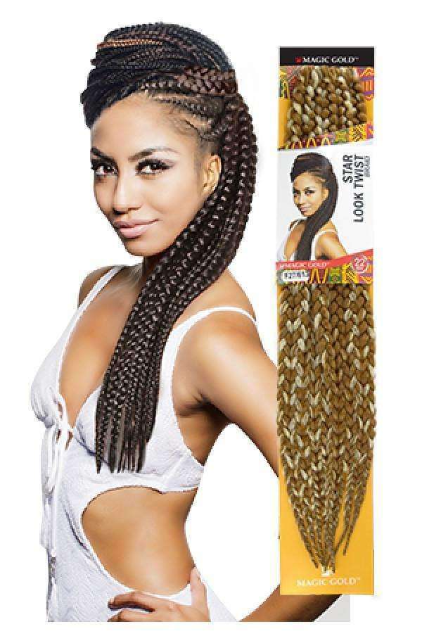 Magic Gold Star Look Twist 22" - Deluxe Beauty Supply