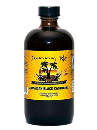 Sunny Isle Jamaican Black Castor Oil 8oz - Deluxe Beauty Supply