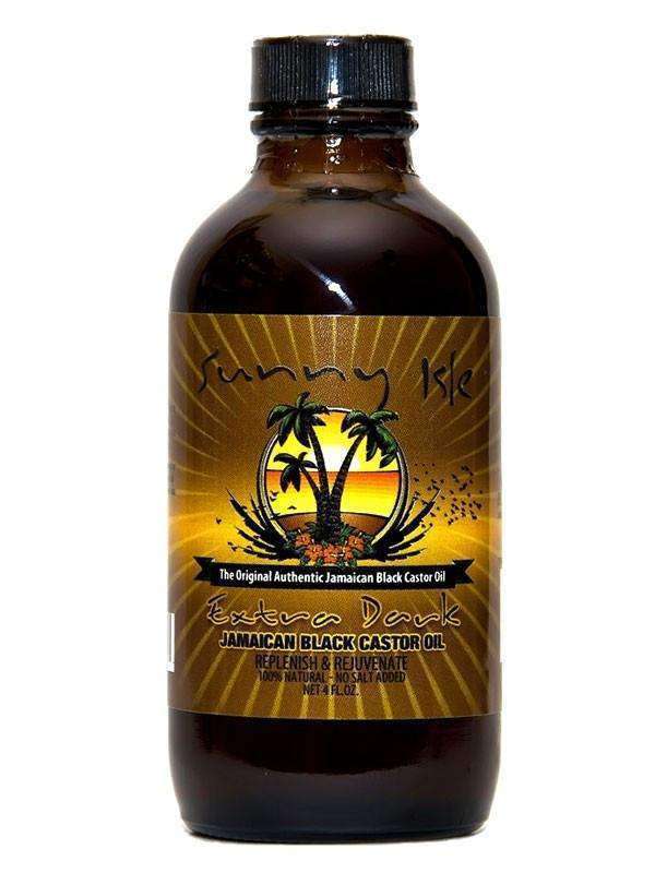 Sunny Isle Extra Dark Jamaican Black Castor Oil 4oz - Deluxe Beauty Supply