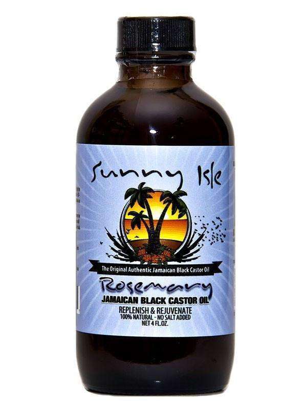 Sunny Isle Rosemary Jamaican Black Castor Oil 4oz - Deluxe Beauty Supply