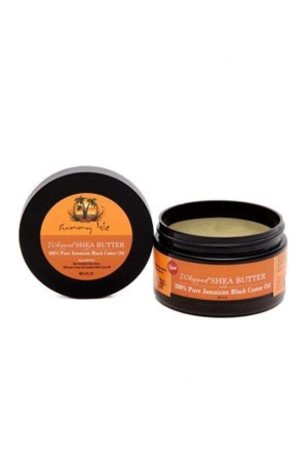 Sunny Isle Whipped Shea Butter w/ 100% Pure Jamaican Black Castor Oil - Deluxe Beauty Supply