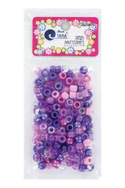 Tara Hair Beads - #72675 Purple Tone Mix Small - Deluxe Beauty Supply