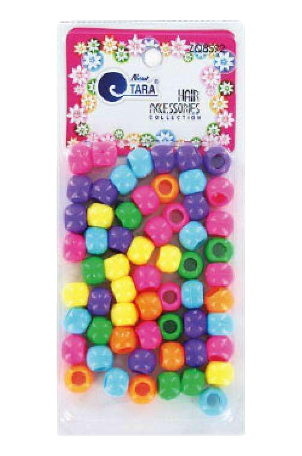 Tara Large Hair Beads - Assorted Mix #8592 - Deluxe Beauty Supply