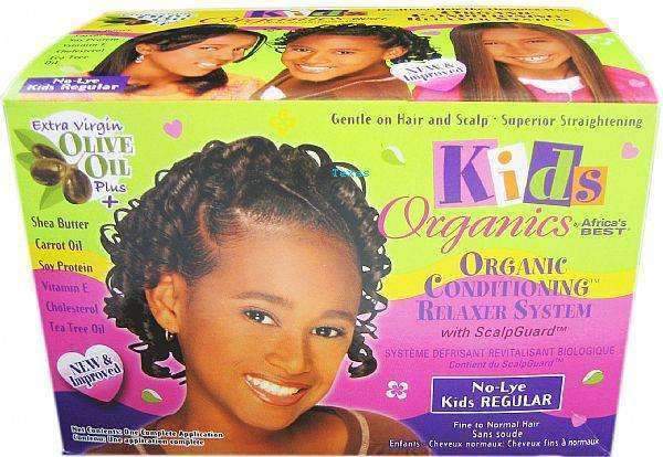 Africa's Best Organic Kids No Lye Relaxer Kit - Regular - Deluxe Beauty Supply