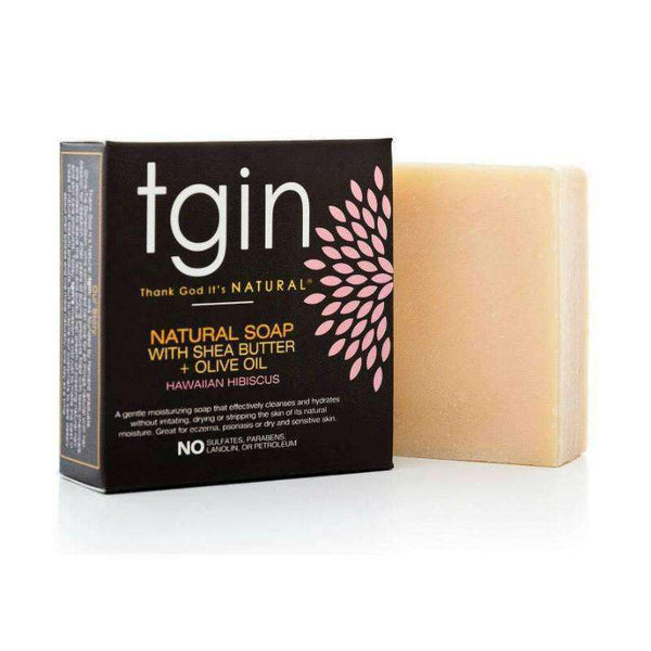 TGIN Olive Oil Soap - Hawaiian Hibiscus - Deluxe Beauty Supply