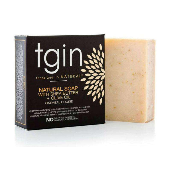 TGIN Olive Oil Soap - Oatmeal Cookie - Deluxe Beauty Supply