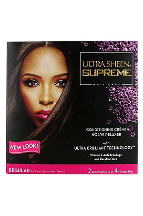 Ultra Sheen No Lye Relaxer Value Kit -Regular - Deluxe Beauty Supply