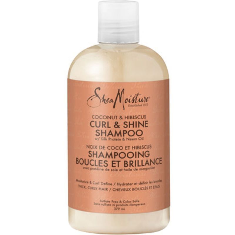 Shea Moisture Coconut & Hibiscus Curl & Shine Shampoo