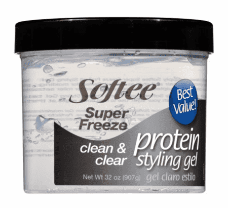 Softee Super Freeze Protein Styling Gel 32oz - Deluxe Beauty Supply
