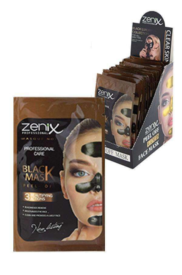 Zenix Professional Purifying Black Peel Off Masks 12 Pack - Deluxe Beauty Supply